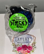 Infectious Disease Stress Ball "Bubonic Plague" - THINKGEEK - Blue/Green - NEW