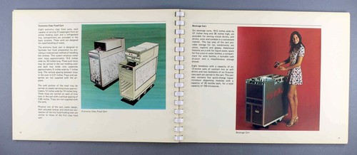 LOCKHEED TRISTAR INTERIORS GALLEY CARGO MANUFACTURERS SALES BROCHURE L-1011 - Picture 10 of 16