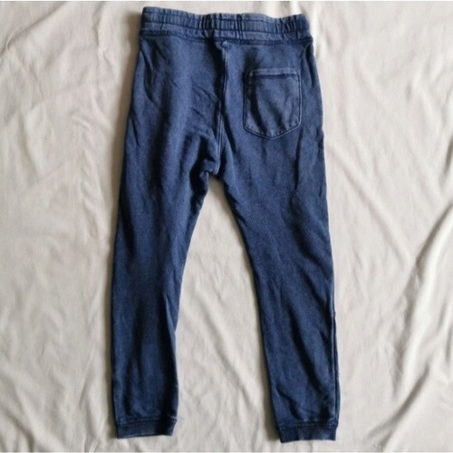 H&M Pull Up Pants Soft Blue Trendy Jogger Size 5T - Picture 2 of 8