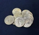 90% Silver BU 1964 Washington Quarters 10 Coins