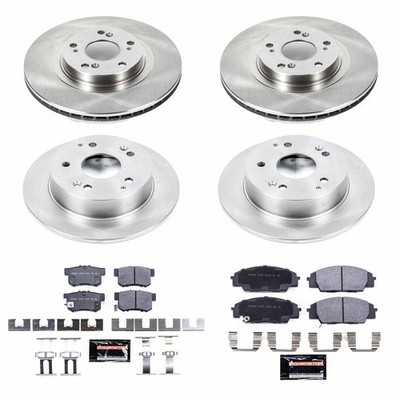 PowerStop Track Day Spec High-Performance Brake Pad and Rotor Kit