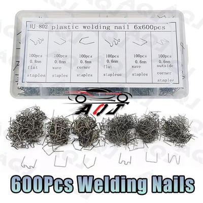 USA 600X Hot Stapler Staples For Plastic Welder Car Bumper Repair Welding Nail