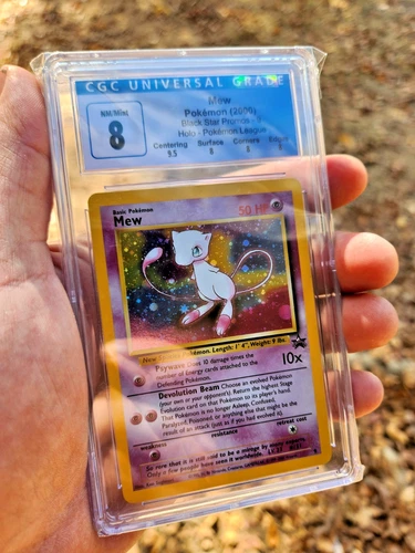 Mew 09/53 Wotc Promo Holo CGC 8 NM/MINT