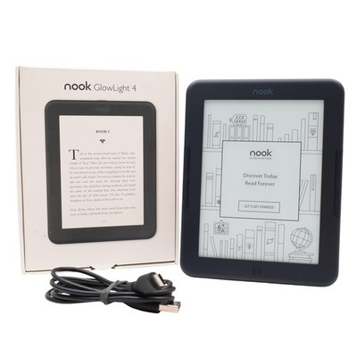 Barnes & Noble NOOK Glowlight 4 32GB 6'' Touchscreen eReader - Black (5662)