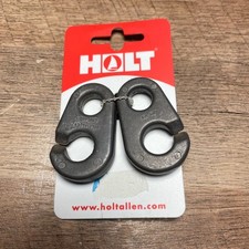 2x Holt Allen HA-174 Brummelhaken 50 mm Aluminium Spinnaker Haken Wirbelhaken