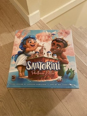 Santorini Board Game Pantheon Deluxe KS Edition *NEW/SEALED* Kickstarter Euro