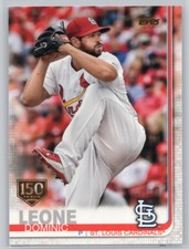 2019 TOPPS #384 DOMINIC LEONE 150TH ANNIVERSARY ST. LOUIS CARDINALS