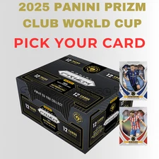 2025 Panini Prizm Club World Cup - Pick Your Card 1-200 COMPLETE YOUR SET