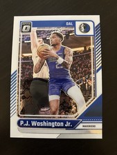 P.J. Washington Jr. 2024-25 Donruss Optic #74 Dallas Mavericks