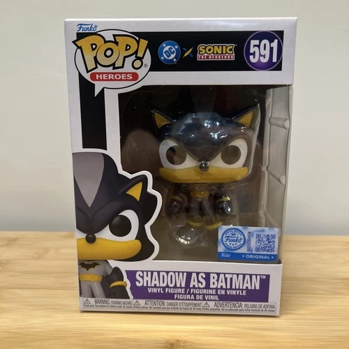 Funko POP! Justice League x Sonic the Hedgehog Sonic as Batman Figure #591