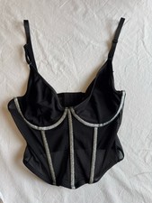 Spirit Halloween Corset Black Med