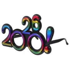 New Years Eve Plastic Glasses Graduation Party Eyeglasses Happy Accessories