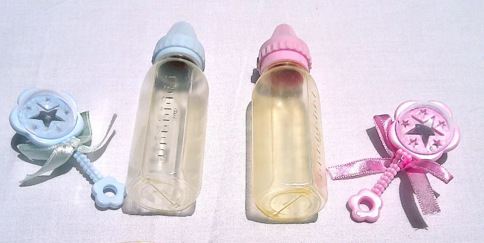 Vintage Doll Bottle Rattle Set Baby Chrissy Horsman Ideal Effanbee Baby Doll Toy - Image 4 of 4