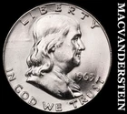 1963 Silver Franklin Half Dollar - Choice Gem Brilliant Uncirculated  #J8567
