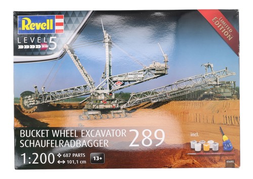 Excavadora de rueda de canastilla Revell 1:200 05685 excavadora de rueda de pala - sellada (usada) | Zustand: Used