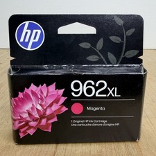 GENUINE HP 962XL MAGENTA INK CARTRIDGE ORIGINAL HIGH YIELD EXP. 12/2027 NEW NIB