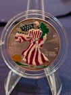 1999 Painted Walking Liberty American Eagle .999 FS One Dollar Coin. Coin Only!