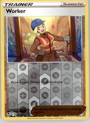 Worker 167/195 Reverse Holo Silver Tempest