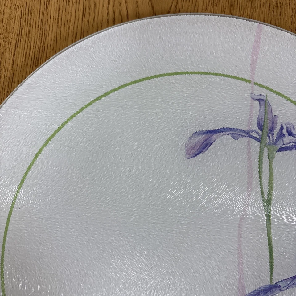 Corelle Coordinates 13” Lazy Susan Home Glass Collection - Shadow Iris - Image 4 of 4