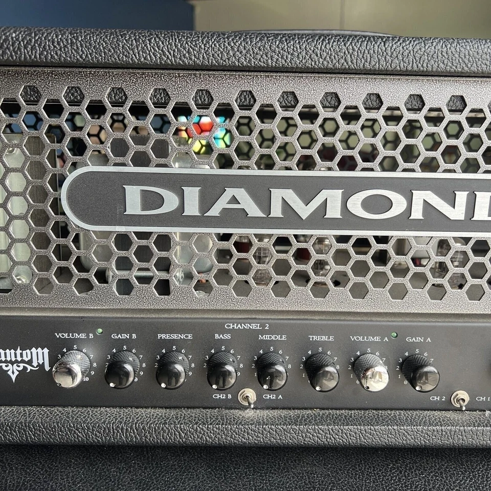 Amplificador de tubo Diamond Amplification Phantom 100 vatios hecho en EE. UU. Foto 3 de 4