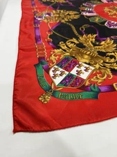 Felix Buhler Silk Scarf L34” x W34”