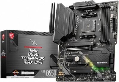 MSI MAG B550 TOMAHAWK MAX WIFI AM4 AMD Motherboard