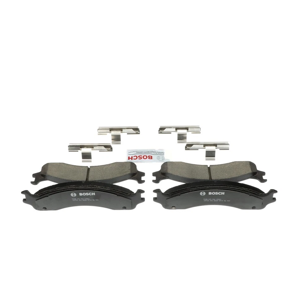 Juego de pastillas de freno delanteras BC655 Bosch de 2 ruedas para camioneta F450 E350 furgoneta E150 E250 Foto 3 de 4