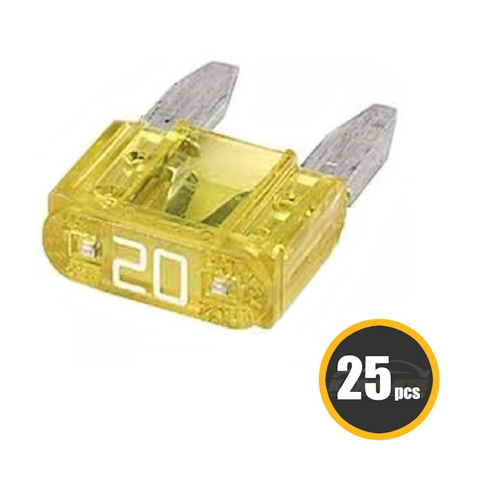 Fusible automotriz ACDelco genuino para Saturn SC2/SC1 1993-2002 | amarillo | 20 amperios Foto 2 de 4