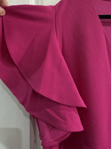 Taking Shape Event Frilled Tunic pink New size 20 - Picture 5 of 11