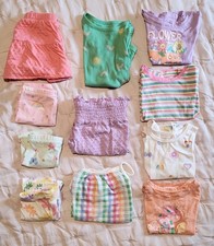 Garanimals 18 Months Baby Girl Colorful Clothes Lot 11 Items