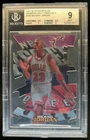 1997-98 Topps 98 Stadium Club Michael Jordan Triumvirate Luminous #T9B BGS 9