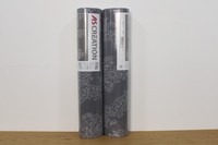 2 Rollen Vliestapete As Creation 93677-2 Anthrazit-Grau Barock Anf. 22A