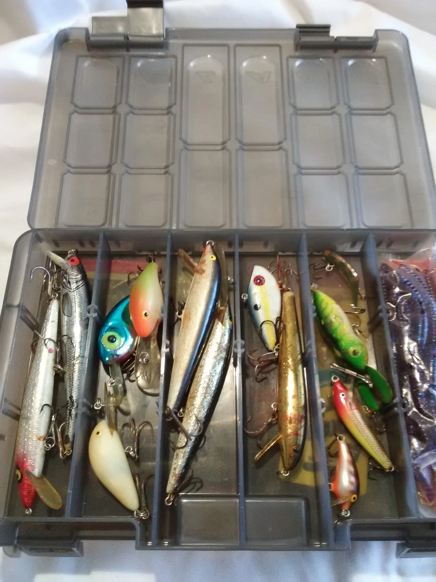 20 slot fishing lure box Hip Roof Tackle Box