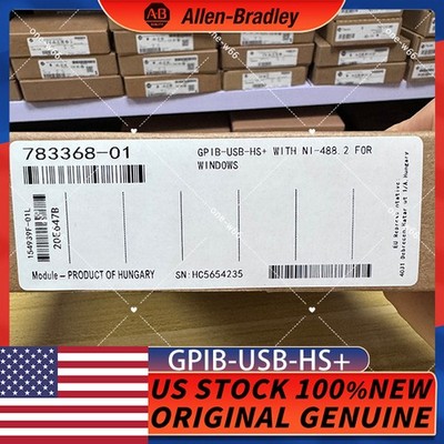 National Instruments GPIB-USB-HS+ IEEE 488 Controller Analyzer Brand New