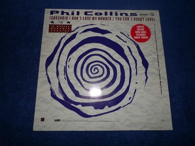 LP   ,  Phil Collins  , WEA 1986  MAXI