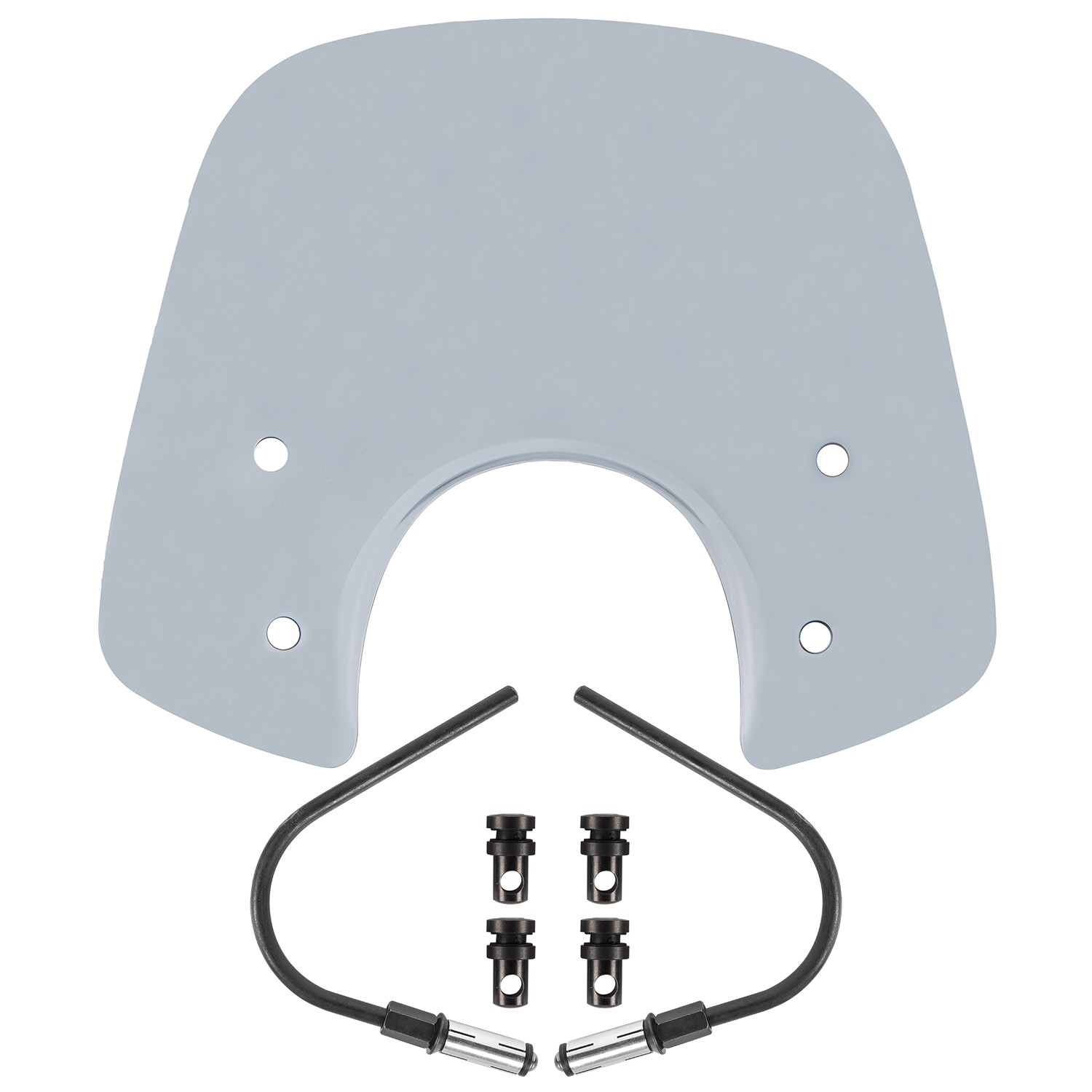 WOLFLINE Moto Windshield For Primavera 150 GTS 250 300 2017-2019 Light Smoke