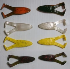 Lot of 30 - 4" Bass Pro Shops Humpin' Toads Fishing Lures - Plastic Frog 