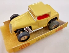Aurora Model Motoring T-Jets 1366-3.0 Hot Rod Coupe YL/RD HO Slot Car NEW!