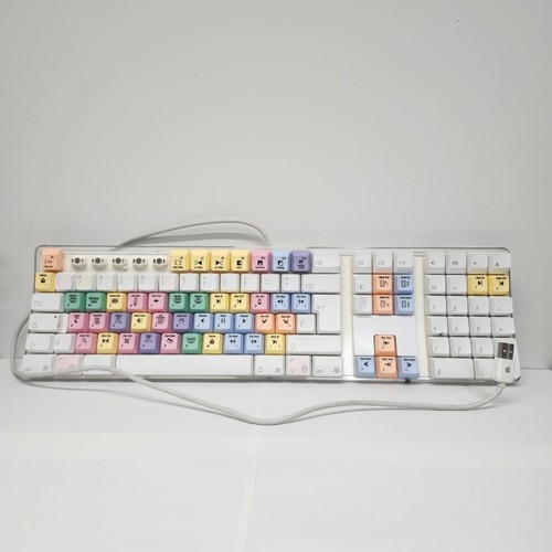 Apple Mac A1048 BPS Logic Colored Final Cut Pro Video Editing Keyboard 2003 - Picture 2 of 10
