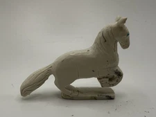 Zuni White Rearing Horse Fetish by Cody Nastacio *NEW* f4508