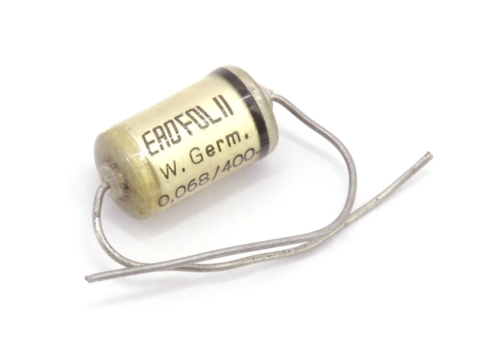 Roederstein EROFOL II Folienkondensator Capacitor 0.068uF 68nF 10% 400V/150V~ - Bild 1 von 1