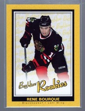* 2005-06 Upper Deck Beehive #130 - RENE BOURQUE (Rookie Card). rookie card picture