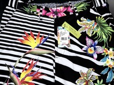 Robert Graham THE ACE Beach to Bar 158 Zebra Floral Swim Trunks Shorts 38 NWT