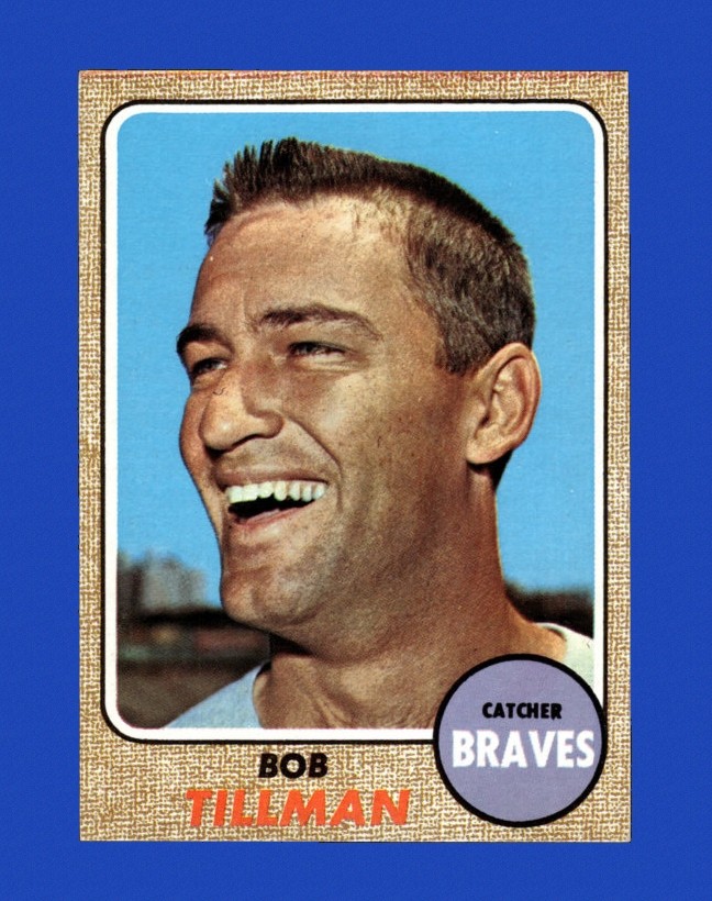 1968 Topps Set-Break #174 Bob Tillman EX-EXMINT *GMCARDS*