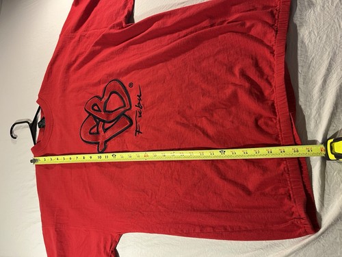 T-shirt vintage FUBU Sports XL rossa la collezione - Foto 6 di 7