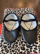 Justice Black Ballet Slippers 11