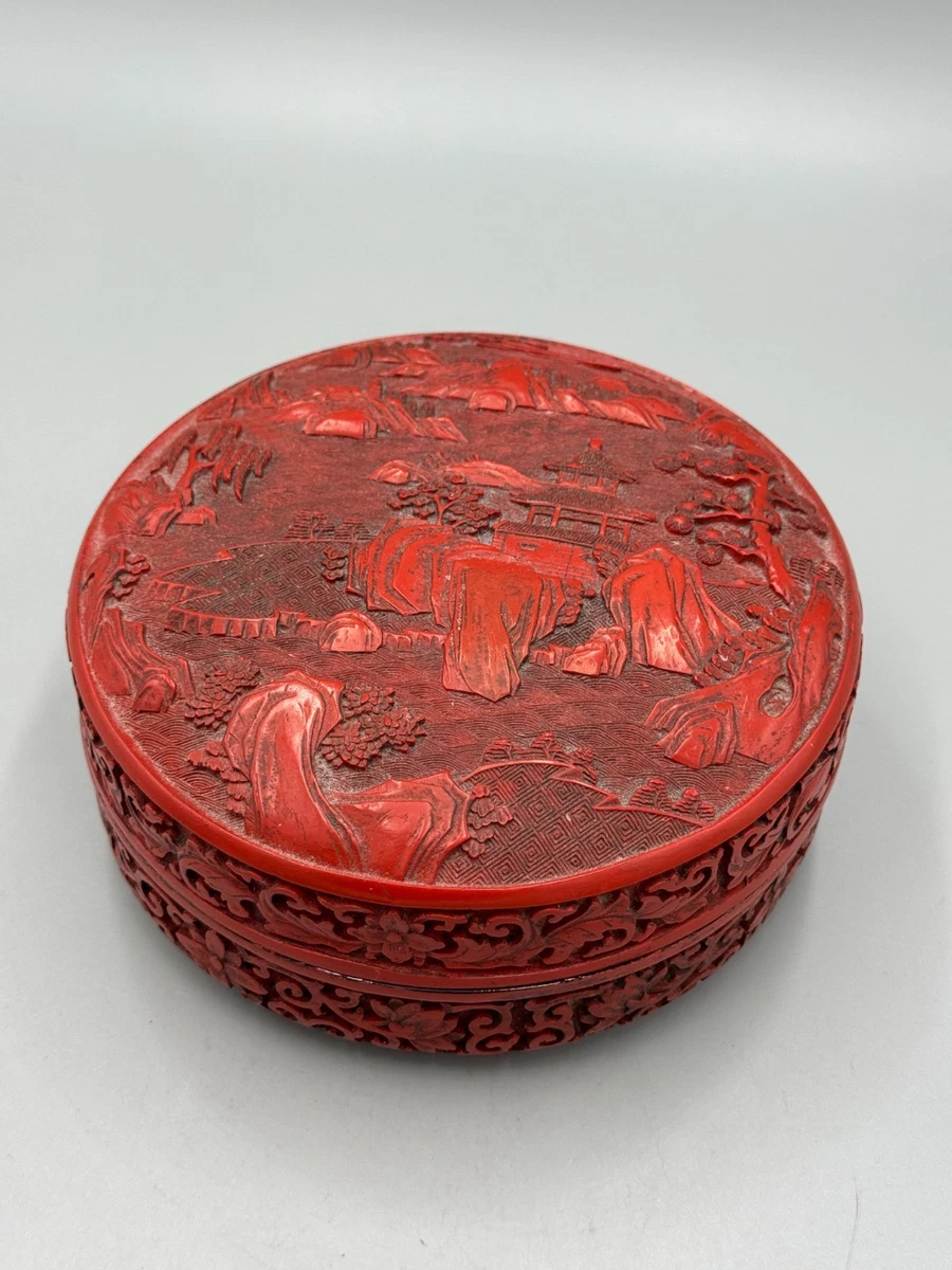红色1850-1899 中式古董盒子| eBay