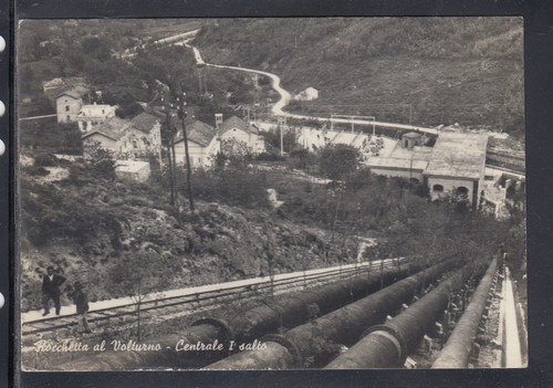 Cartolina Rocchetta al Volturno Centrale I Salto PA22 - 第 1/1 張圖片