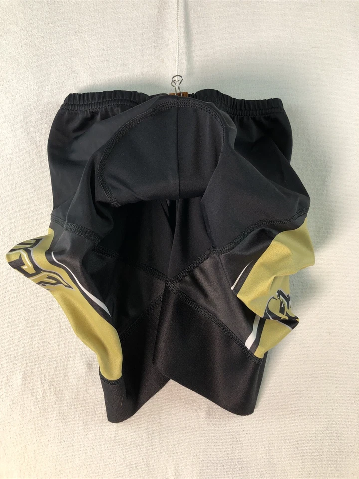 Велосипедные шорты UCF Knights мужские размер Small, гоночные, золотистые/черные, с логотипом, очень хорошее состояние - Изображение 3 из 4