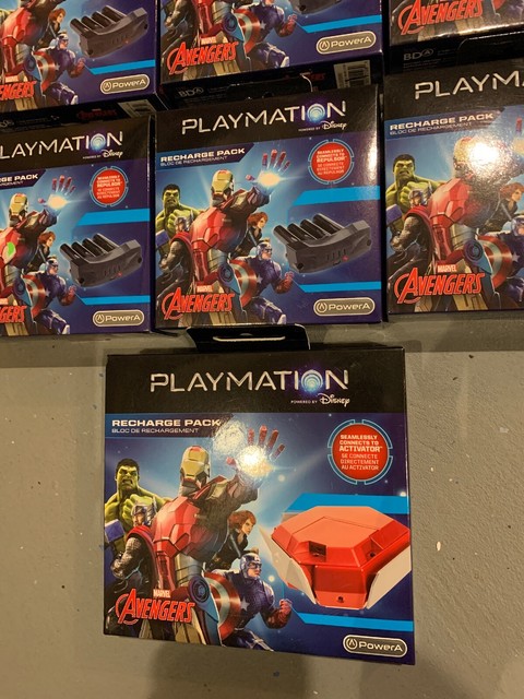 7 PlayMation Marvel Avengers Recharge Pack Power A Connects To Activator for sale online